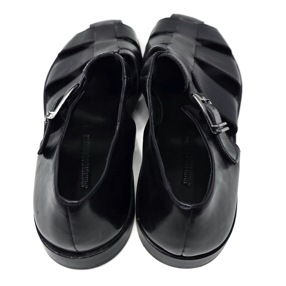 Men\'s Black Leather Sandals main image 6